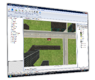 Exemple de création d'un jeu de course avec élements 3D